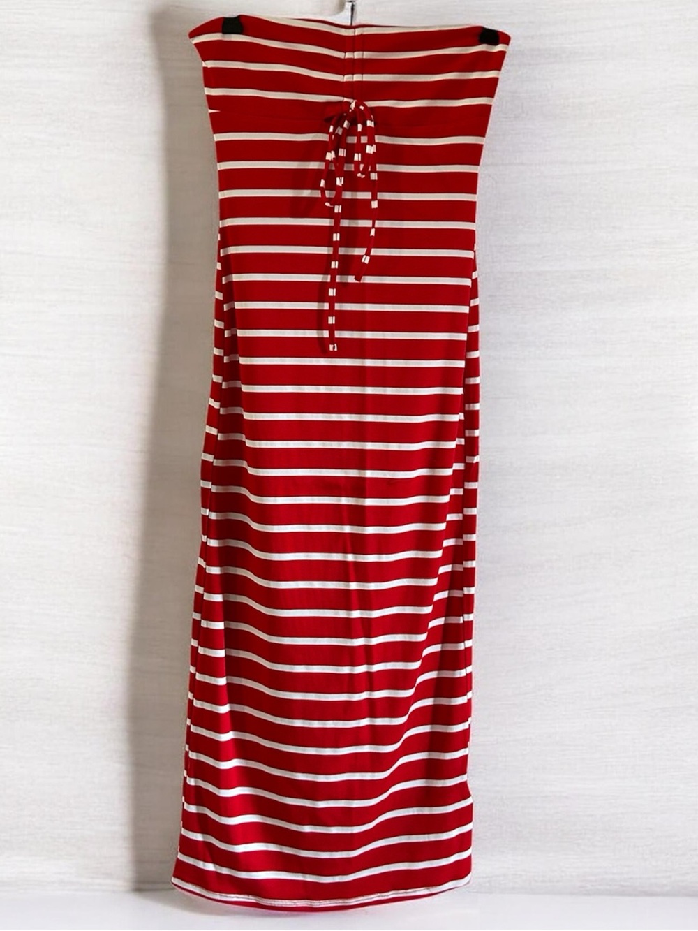 NWT Commense Vacay Slim Fit Sleeveless Midi Dress in Red. Women’s Medium - Picture 4 of 8